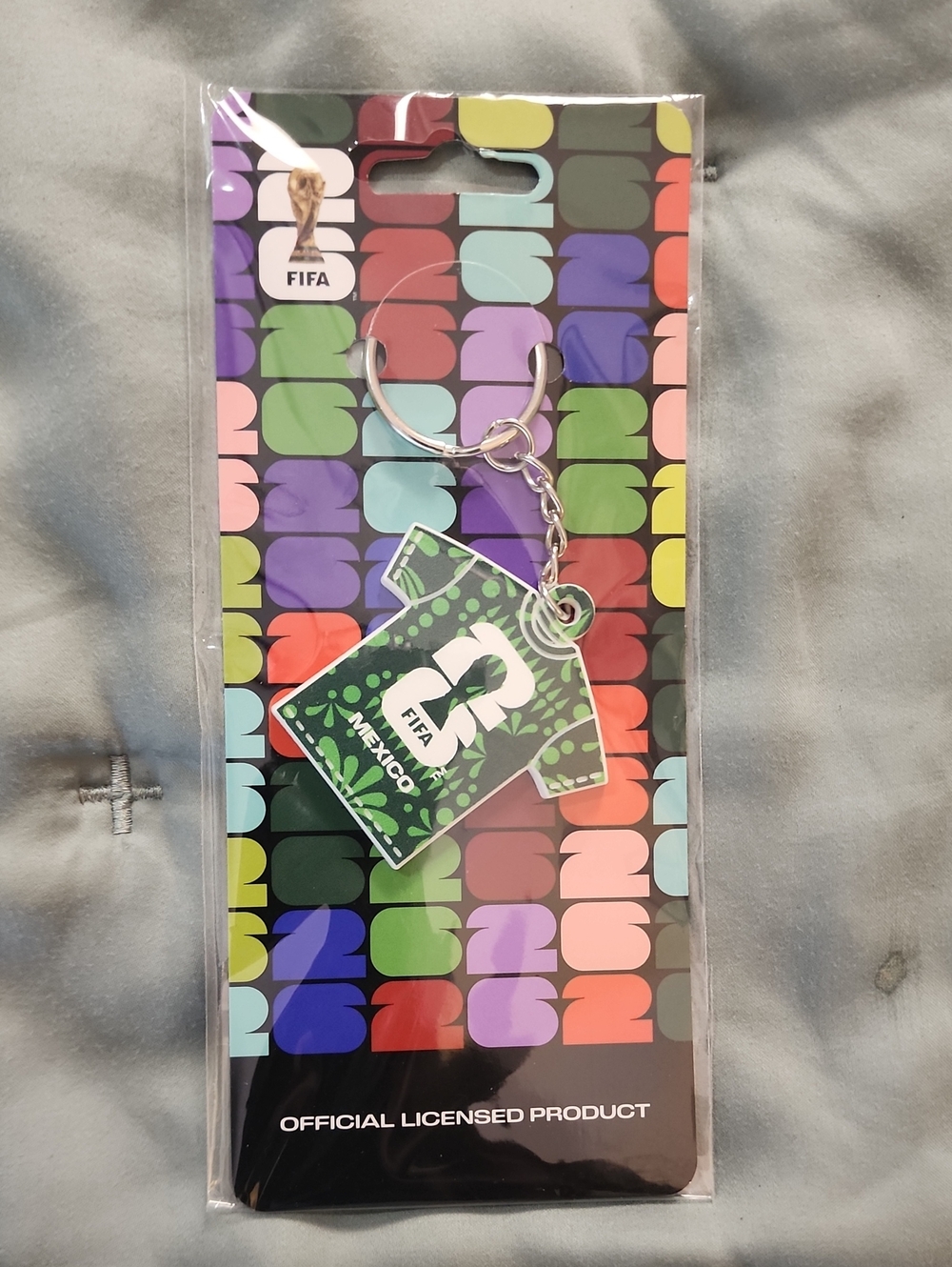Mexico Green Jersey Keychain - Official Licensed Accessory